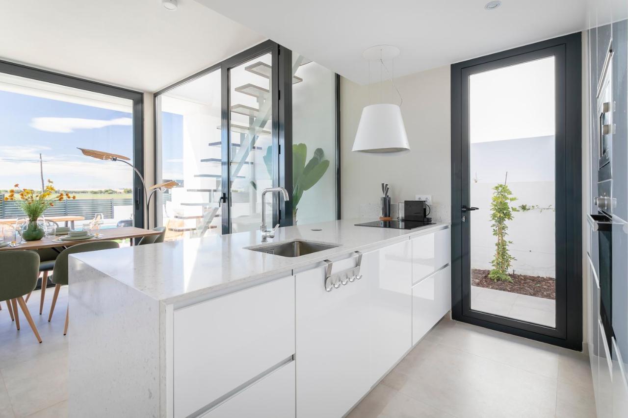 Casa De Cristal - Beautiful Villa With Private Pool, 350M From Beach, Astonishing Views Mar de Cristal Bagian luar foto