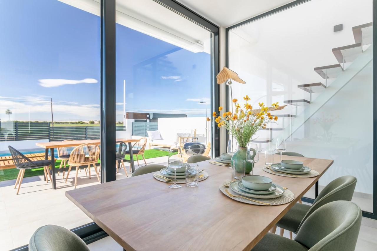 Casa De Cristal - Beautiful Villa With Private Pool, 350M From Beach, Astonishing Views Mar de Cristal Bagian luar foto